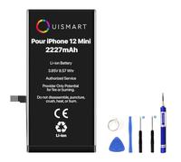OUISMART® KIT Batterie pour IPHONE (avec Kit Outils, iPhone 12 Mini)