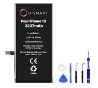 OUISMART® KIT Batterie pour IPHONE (avec Kit Outils, iPhone 13)