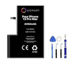 OUISMART® KIT Batterie pour IPHONE (avec Kit Outils, iPhone 13 Pro Max)