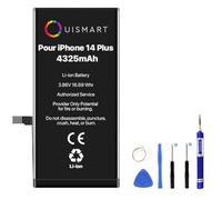 OUISMART® KIT Batterie pour IPHONE (avec Kit Outils, iPhone 14 Plus)