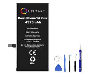 OUISMART® KIT Batterie pour IPHONE (avec Kit Outils, iPhone 14 Plus)