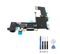 OuiSmart® Nappe Dock CONNECTEUR DE Charge ET Jack pour IPHONE SE 2016 Noir