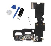 OuiSmart Nappe Flex Noir Dock CONNECTEUR DE Charge pour IPHONE 7 + Outils