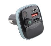 Ouitble Adaptateur Bluetooth Auto 12V-24V Type C FM TRANSMERTER Cigarette Cigarette Hands on Live System with Mp3 Music Player 2 Ports USB