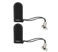 Ouitble Adaptateur de Charge pour écouteurs à Conduction osseuse, Chargeur magnétique USB C pour Aeropex AS800 OpenRun Pro OpenRun Mini OpenComm ASC100SG, Conception de Porte-clés (2 pièces)