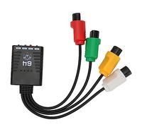 Ouitble Adaptateur de convertisseur de console de jeu Convertisseur de poignée sans fil Bluetooth professionnel Plug and Play pour console N64 avec connexion multi-appareils Config