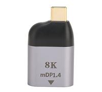 Ouitble Adaptateur USB C vers Mini DisplayPort Plug and Play en Aluminium de qualité supérieure 8K 60 Hz Transmission Rapide USB Type C mâle vers Mini DP Femelle pour moniteurs, pr