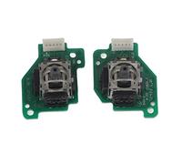 Ouitble Bâtons de joystick 3D de remplacement, bâton de commande analogique gauche droite avec carte PCB pour contrôleur U GamePad, vert 3,5 cm x 2,6 cm x 2,5 cm