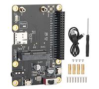 Ouitble Chapeau de Base 3G 4G LTE pour Module RPI 4 3 2 B+, Carte d'ordinateur vers USB avec Carte SIM Compatible avec Plusieurs modules Mini PCIE pour Tinker Board Rock 64 Latte