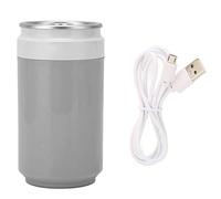 Ouitble Diffuseur d'huiles essentielles USB Vaporisateur humidificateur Ultra Silencieux avec lumières LED pour Voiture, Bureau, Voyage, véhicule à Domicile, Mignon Peut Former Un (Grise)