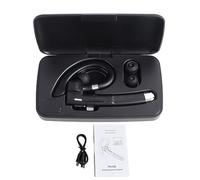 Ouitble Écouteur Bluetooth sans Fil léger à Oreille Unique BT 5.1 Mains avec Suppression du Bruit pour Bureau d'affaires Conduite ABS PC 11 x 6 x 2 cm