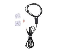 Ouitble Écouteur caché, Petit écouteur Ergonomique sans Fil avec Câble D'extension pour Les Performances sur Scène, L'hébergement de Conférences, Un Usage Professionnel