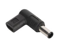 Ouitble Fiche USB C vers DC 90° 6,5 x 1,4 mm 18 W-100 W PD Charge rapide Type-C vers 6,5 x 1,4 mm Adaptateur USB C pour téléphone portable et ordinateur portable