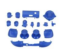 Ouitble Full Game Controller Button Set Replacement Handles Accessories Kits Durable ABS Material for Series X and Series S Game Controllers (Bleue)