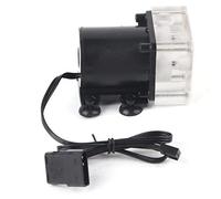 Ouitble G1/4 Thread Water Pump for PC Noiseless CPU Water Cooling System Pump High Flow Rate 500L/H Durable Acrylic Plastic for Computer Cooling