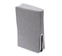 Ouitble Housse de protection anti-poussière pour Console de jeu, tissu Oxford de qualité supérieure, conception verticale pour Consoles numériques et CD ROM, salon, chambre à couch (Grey)