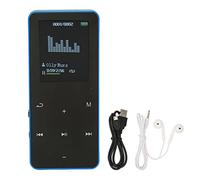 Ouitble Lecteur MP3 Bluetooth 4.2 Mémoire 8 Go Écran 1,8 Pouces Lecteur de Musique Portable avec réduction du Bruit Dictionnaire de Traduction sonore HiFi pour Les Amateurs de SPOR (Bleue)