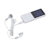 Ouitble Lecteur Mp3 / Lecteur MP4 64 Go Bluetooth 5.0 HiFi Mp3 Music Player, écran LCD de 1,8 Pouce avec Haut-Parleur de la Vidéo de Livre électronique (Blanc)