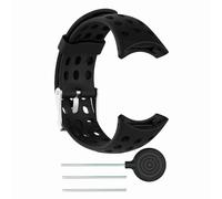Ouitble - Montre connectée en Caoutchouc de Silicone pour Hommes, Bracelet pour M1 M2 M4 M5 (Noire)