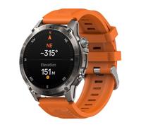 Ouitble Montre connectée GPS, écran de 43 Pouces, Suivi de la Forme Physique, appels sans Fil, 60 Modes de Sport, 3ATM, pour Les Sports de Plein air pour Femmes (Orange)