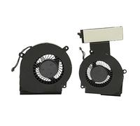 Ouitble OMEN 15 DC Ventilateur de Refroidissement pour Ordinateur Portable de Remplacement CPU GPU Ventilateur Haute Performance Connecteur d'alimentation 4 Broches Dissipation The (Ventilateur CPU