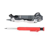 Ouitble Outil de Traçage Multifonction, Transférez le Contour de N'importe Quel Matériau sur N'importe Quel Matériau, Outil de Mesure de Précision, Jauge de Contour, Traceur de Boussole,