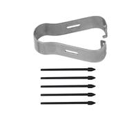 Ouitble Pointes de Stylet de Remplacement, Pointes en Plastique Fines et sensibles, sans Rayures, précises, pour Tab S6 S7 S7+ S6 Lite Note10 Note20 5G Note10+ 5G Note20 Ultra, 5 p (Noire)