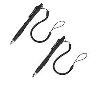 Ouitble Stylet pour Écran Tactile Résistif 2 Pcs Stylet Résistif avec Cordon Rétractable pour Tablette de Téléphone PC, 12.6cm