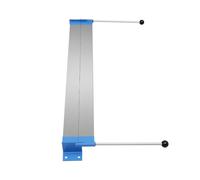 OUKANING Cintreuse manuelle de tôle de 91,4 cm, réglable de 0 à 90°, pour un pliage précis du métal en acier au carbone de 1,2 mm et aluminium / cuivre de 1,5 mm, pour atelier, bricolage et industrie
