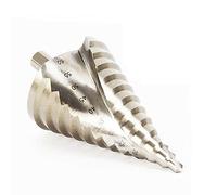 OUKANING HSS Step Drill Hole Fraise 6-60mm Foret Conique pour Métal, Laiton, Bois, Plastique