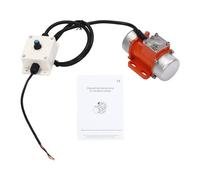 OUKANING Moteur vibrant avec régulateur de vitesse, étanche IP65 et résistant à la température de 180 °C, 0-4000 tr/min, moteur brushless en continu pour l'industrie, la construction mécanique et le