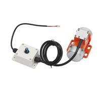 OUKANING Moteur vibrant avec régulateur de vitesse, étanche IP65 et résistant à la température de 180 °C, 0-4000 tr/min, moteur brushless en continu pour l'industrie, la construction mécanique et le