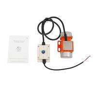 OUKANING Moteur vibrant avec régulateur de vitesse, étanche IP65 et résistant à la température de 180 °C, 0-4000 tr/min, moteur brushless en continu pour l'industrie, la construction mécanique et le