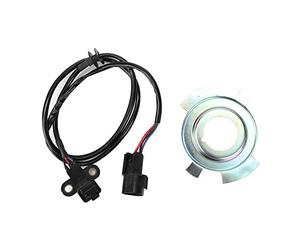 OUKENS Capteur d'angle de manivelle, adapté pour le ramassage 1997-2001, Capteur de position de manivelle avec plaque à palettes MD348238