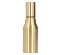 OUKENS Distributeur d'huile, récipient d'huile de cuisine 500 ML Bouteille d'huile d'olive en acier inoxydable avec couvercle pour burette à vinaigre d'huile,Accessoires Friteuse sans huile (Or)