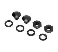 OUKENS Kit de jambe de force en verre arrière, 8 PCS kit de matériel de jambe de force en verre arrière en aluminium accessoire complet pour Honda Civic 92-95, pour Honda CRV 97-01