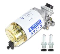 OUKENS Séparateur d'eau de carburant, kit complet de séparateur d'eau de filtre à carburant marin S3213 pièces de moteur hors-bord de bateau