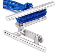 OUKENS Taquet de Bateau, amarrage de Bateau d'acier Inoxydable de Taquet de Pont de Pont de Quai d'amarrage de Bateau de 8 Pouces pour Le Yacht Marin