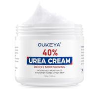 OUKEYA Crème à l'urée 40 % pour les pieds, force maximale, lotion de traitement sèche craquelée pour les genoux et les coudes, adoucissant les ongles des pieds, peau morte des pieds, cuticules et