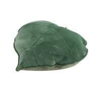 OUKEYI 50,8 x 50,8 cm en forme de feuille 3D douce en forme de feuilles décoratives pour canapé, décoration d'intérieur pour voiture, chambre à coucher, canapé, salon, vert