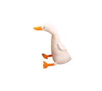 OUKEYI Cygne Blanc Peluche Dr le canard Peluche Poup e Oreiller Doux Coussin Mignon Oie Peluche Jouet Animaux en Peluche Jouet Cadeaux pour Enfan