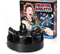 OUKEYI Micro détecteur de mensonge électrique choquant, jeu de choc de doigt, jeu de roulette choquant vérité ou jeu d'action, analyseur de fête, consoles cadeaux, jouet amusant de décompression