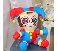 OUKEYI Poupée de cirque en peluche de 22 cm, adorable lapin en peluche, jouet de collection pour garçons et filles