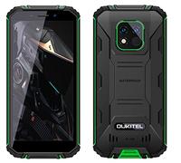 OUKITEL 12500mAh Batterie WP18 Pro Téléphone Incassable, 13MP Double Caméra IP68 Étanche Antichoc Smartphone, Octa Core 4Go 64Go, Android 12, 5.93'' HD+, Dual SIM, Empreinte Digitale, GPS NFC Vert