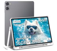 OUKITEL 2025 Newest Tablet OT9 - Tablette Tactile 11 Pouces 8000mAh 16GB RAM+128GB ROM/TF 1TB Tablet Android 14, Tablet in Offerta Bluetooth 5.0/WiFi 6/1280 * 800/Widevine L1/Presa da 3,5 mm