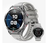 OUKITEL BT12 Montre Connectée Homme, Écran AMOLED de 1,43 Pouces, Surveillance de la Fréquence Cardiaque, Mode Sport 150 +, Batterie 480mah. Montre de Sport GPS pour iOS et Android