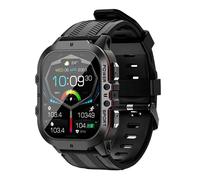 Oukitel Bt20 Montre Intelligente Robuste Sport Montre Intelligente Pour Hommes 350mah Bt 5.2 1.96 Pouces Amoled Affichage Montre Intelligente Pour Hommes - Type Orange