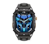 Oukitel BT80 (Montre Connectée Robuste - 2.13'' - Réponse aux appels) Noir