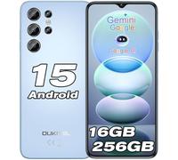 OUKITEL C1 Pro Smartphone Android 15, 16GO+256GO/1TO Telephone Portable Pas Cher, 6.52" HD+ Écran, Batterie 5150mAh, Caméra 13MP Téléphone, Dual 4G SIM/Fingerprint/OTG/Prise 3.5mm/3 Card Slots