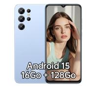 Oukitel C1 Smartphone Android 15 - 16Go + 128Go - 6.52"" HD - 5150 mAH - 13MP + 5MP - Téléphone Portable GPS Double SIM 4G - Bleu